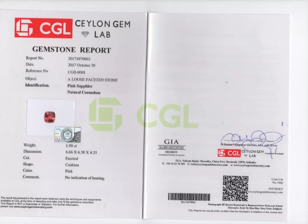 laboratory (意大利宝石实验室)▲gis证书17)fga,gemmological assoc